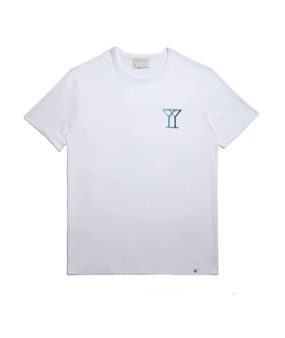 Private White X SCHOFIELD’S BAR TEE in White