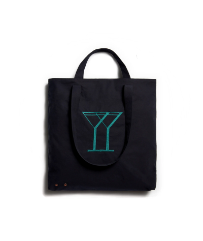 Private White X SCHOFIELD’S BAR VENTILE® TOTE BAG in Navy